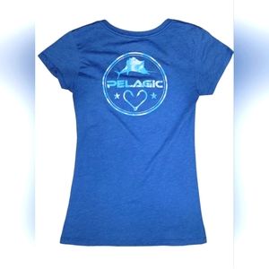 Womens larger pelagic tee-shirt